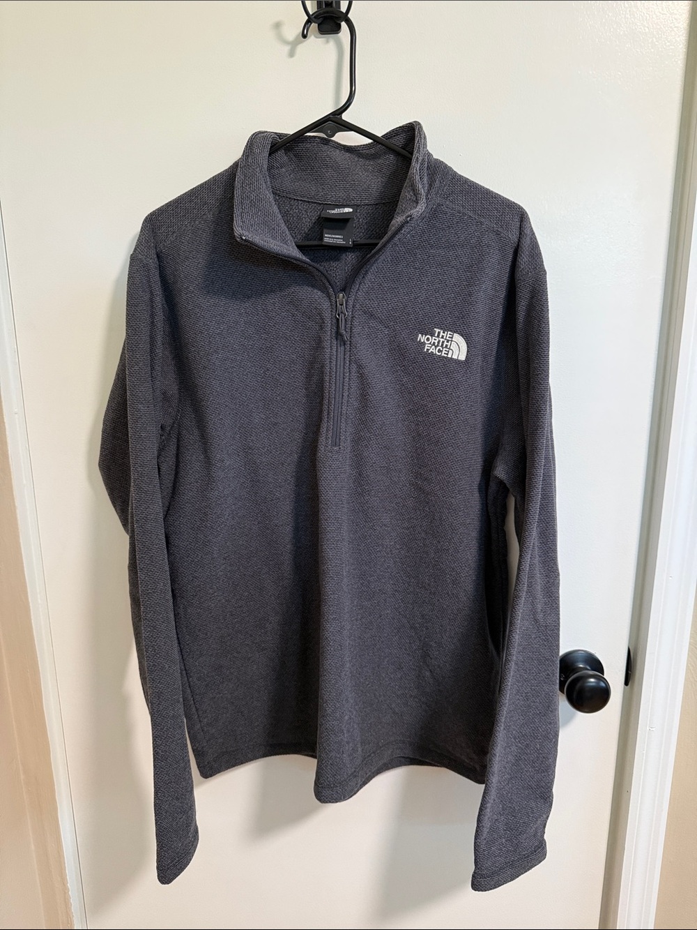 The North Face Men's Half-Zip Fleece Pullover - Charcoal